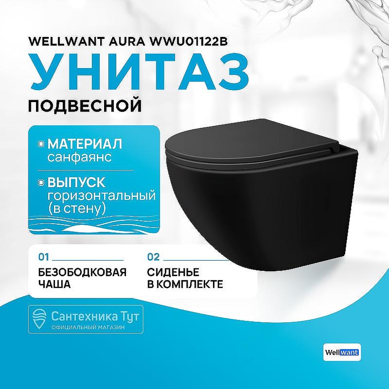 Унитаз Iddis Blanco BLAR3BMi25 подвесной с сиденьем Микролифт