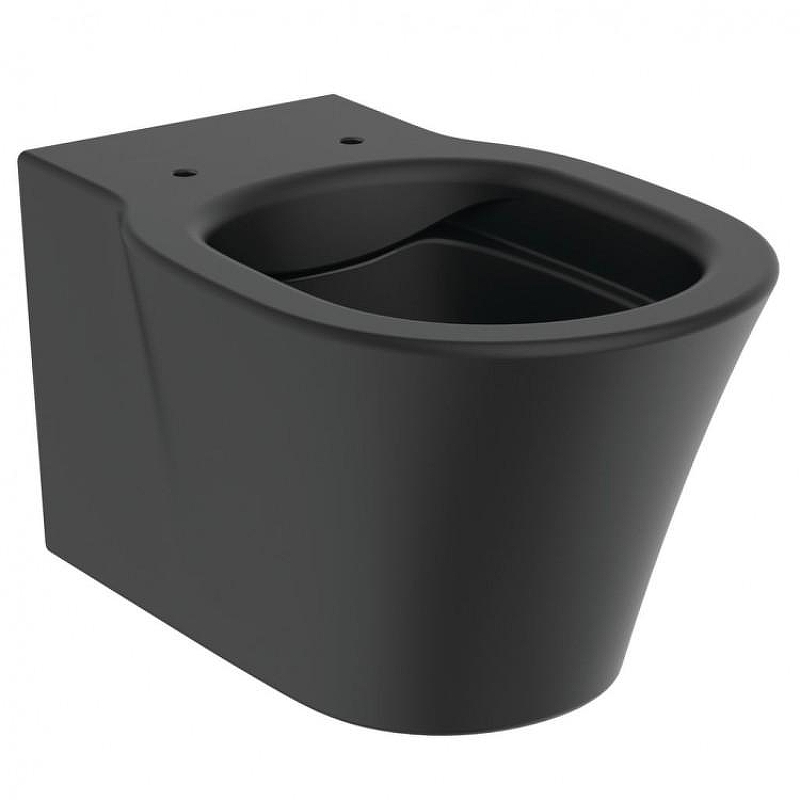 Унитаз Ideal Standard Connect Air E2288V3 подвесной цвет Silk Black / Черный шелк без сиденья