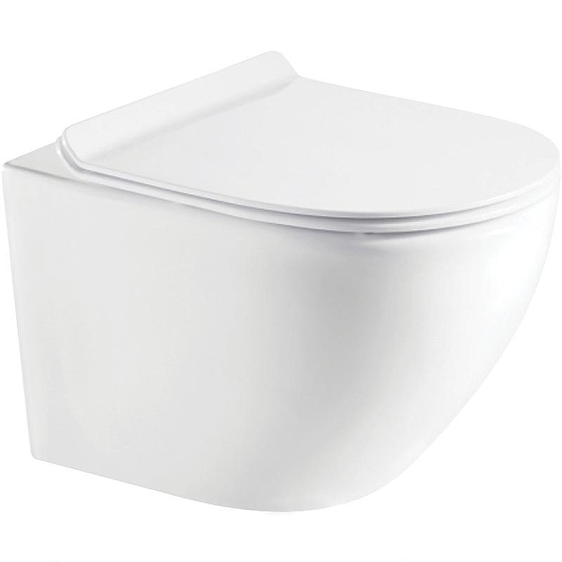 Унитаз Koller Pool Round RN-0490-RW подвесной с сиденьем Микролифт