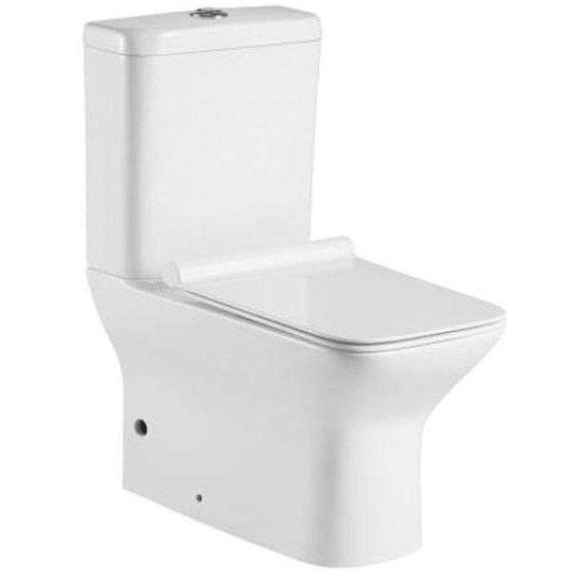 Унитаз компакт Aquanet Cube-C 210759 210759 без бачка с сиденьем Микролифт