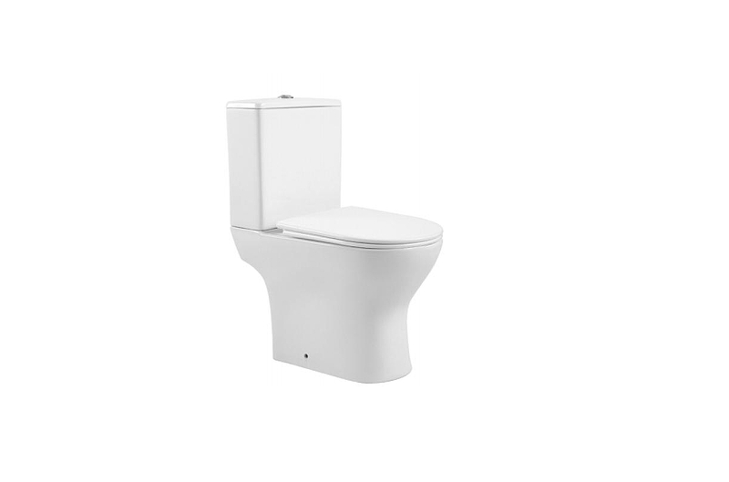 Унитаз компакт Aquatek Леон AQ2785T-00 цвет Белый с бачком и сиденьем Микролифт