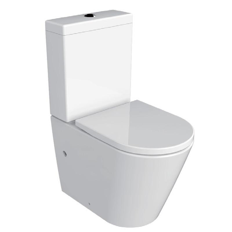 Унитаз компакт Azario Luana AZ-8593 с бачком и сиденьем Микролифт