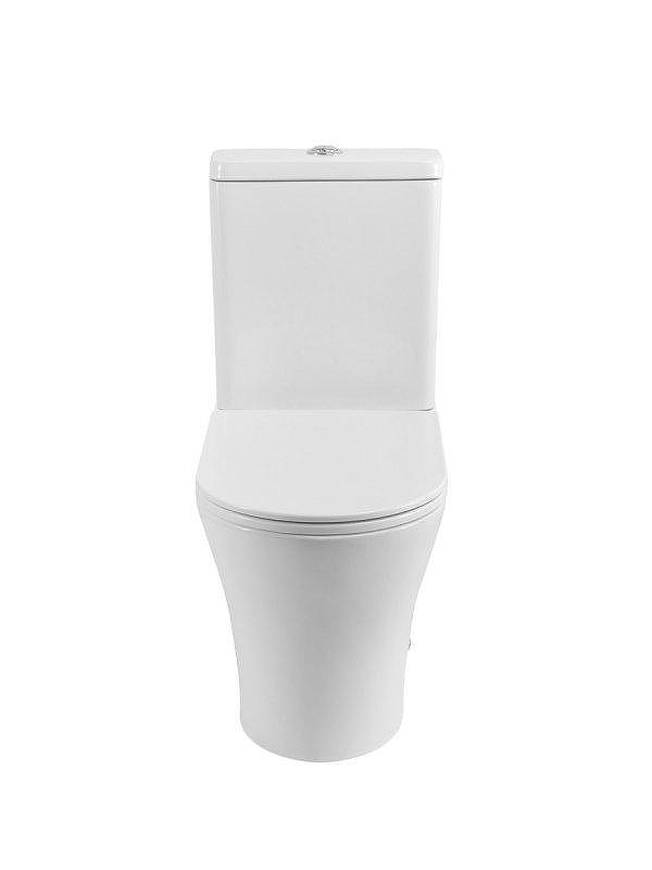 Унитаз компакт BelBagno Acqua-Tor BB2801CP-TOR/SC цвет Белый без бачка с сиденьем Микролифт