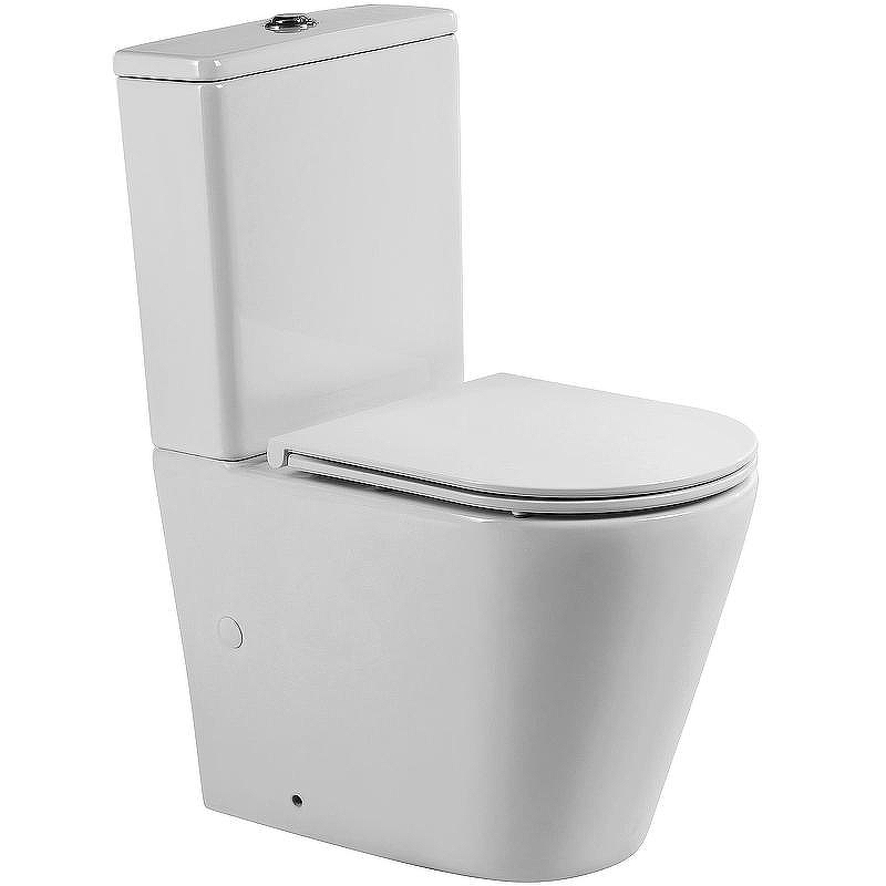 Унитаз компакт BelBagno Flay-Tor BB2149CP-TOR/BB2149T/BB870SC с бачком и сиденьем Микролифт