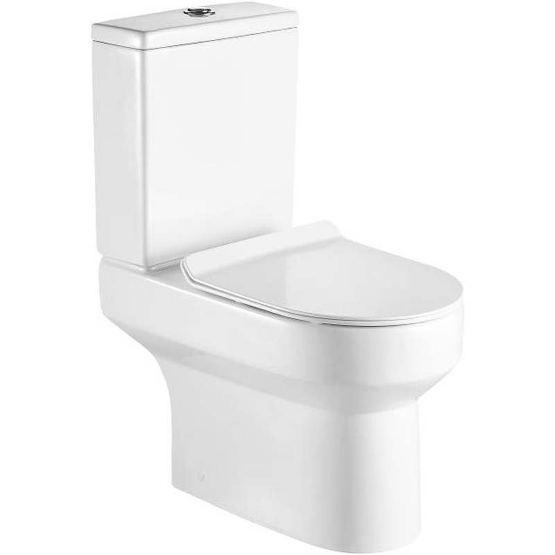 Унитаз компакт BelBagno Norma BB339CPR без бачка и сиденья