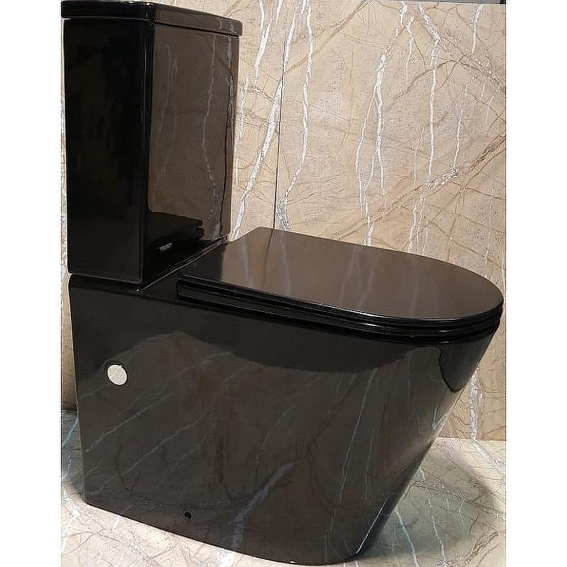 Унитаз компакт CeramaLux NS-2178-18 с бачком и сиденьем Микролифт