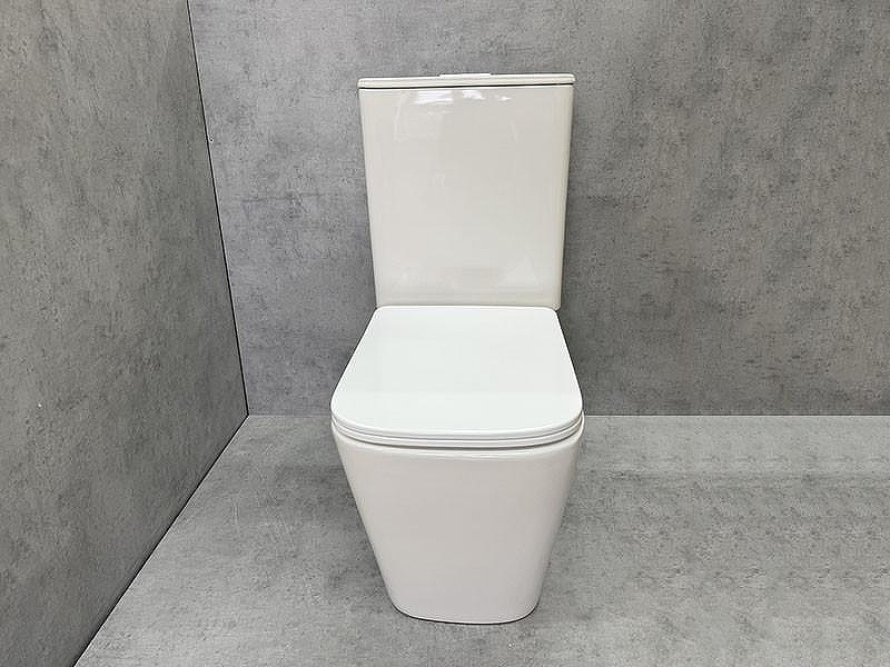 Унитаз компакт CeramaLux TR 2170 цвет Белый с бачком и сиденьем