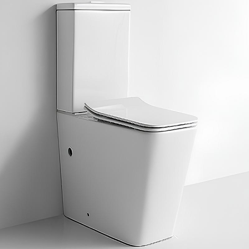 Унитаз компакт CeramaLux TR2170 с бачком и сиденьем Микролифт