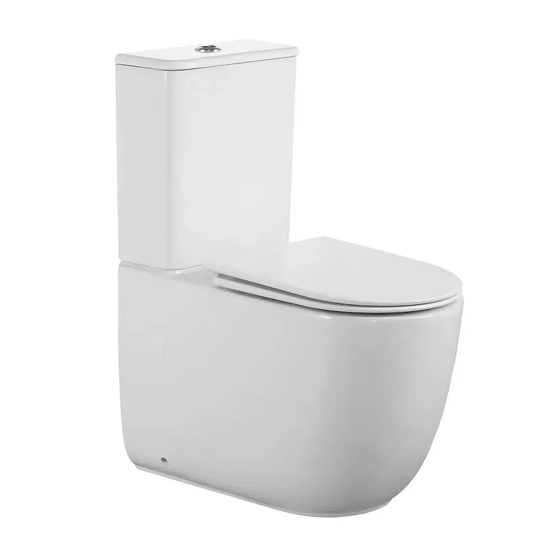Унитаз компакт Ceruttispa Mirko CT11090 цвет Белый с сиденьем Микролифт