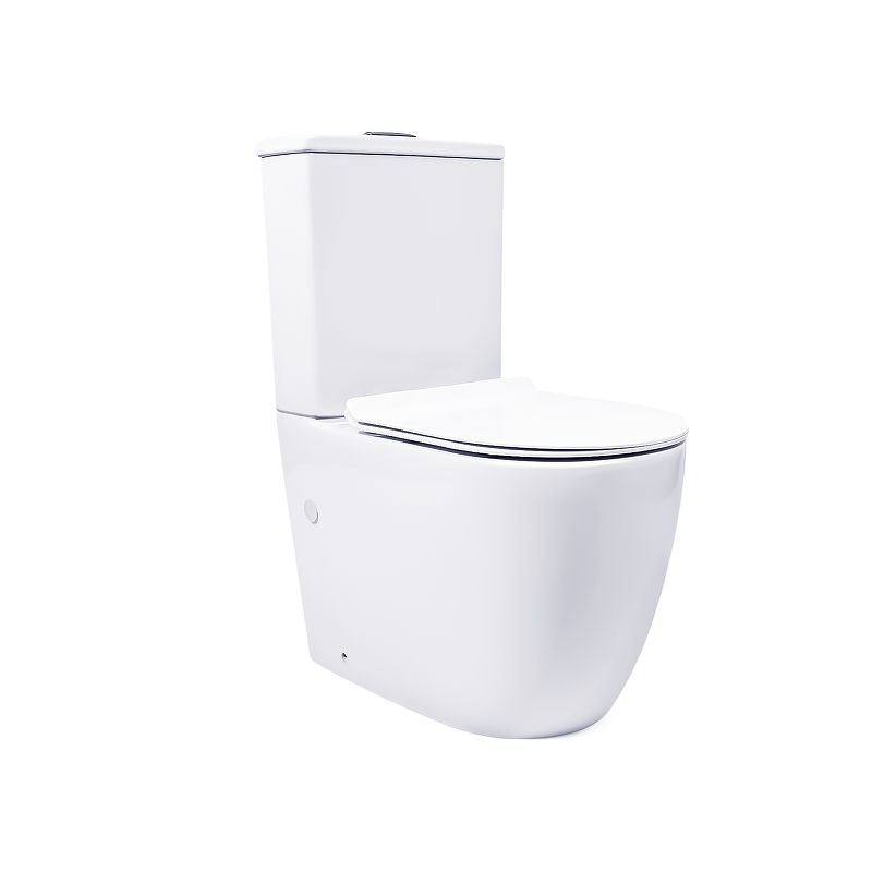 Унитаз компакт Charus Torre Bianca CT700-131W Caravan цвет Белый с бачком и сиденьем Микролифт