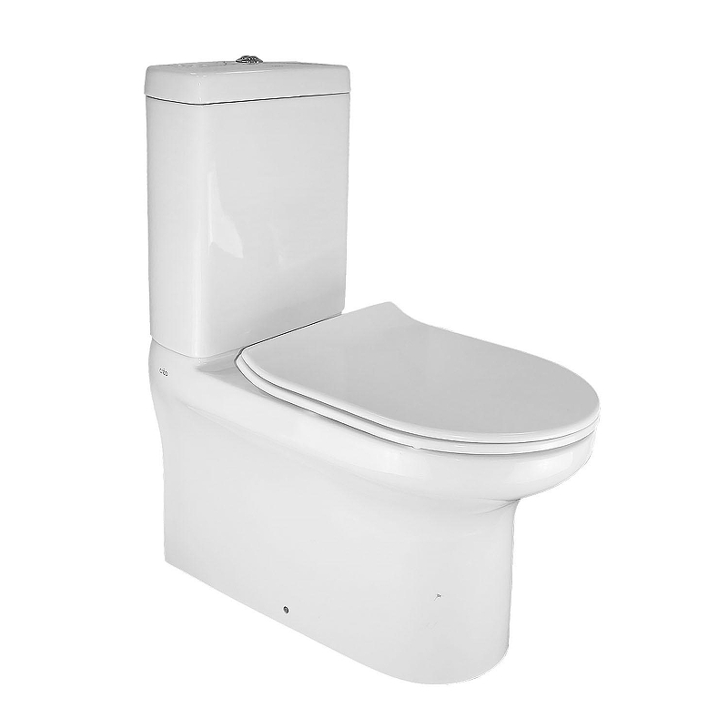 Унитаз компакт Creo Ceramique Archi AR1002R+RE1001T/AR1001T+AR1003 цвет Белый с бачком и сиденьем Микролифт