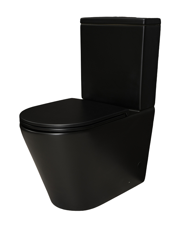 Унитаз компакт Gid Cortado Tn2189Bm 62248Y цвет Черный матовый с бачком и сиденьем Микролифт