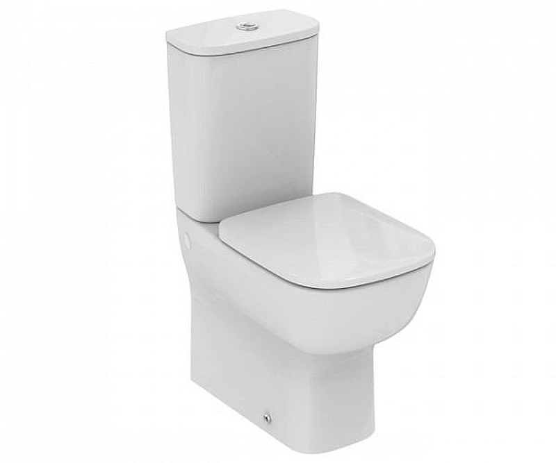 Унитаз компакт Ideal Standard Esedra T282001+T318301 цвет Белый без бачка с сиденьем Микролифт