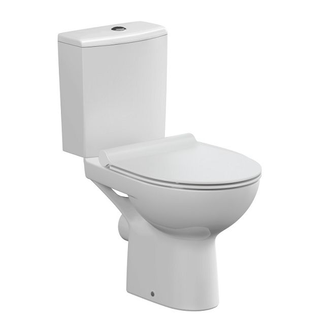 унитаз-компакт NATURE Clean On slim безободковый быстросъем микролифт