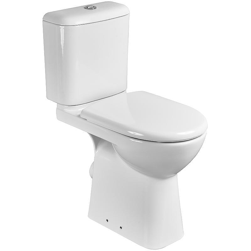 Унитаз компакт Roca Access ZRU9307684 без бачка и сиденья