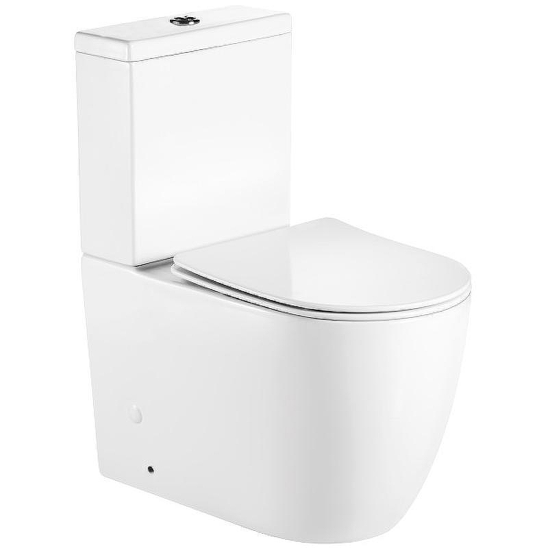 Унитаз компакт Royce Pro RCT-130516WH с бачком и сиденьем Микролифт