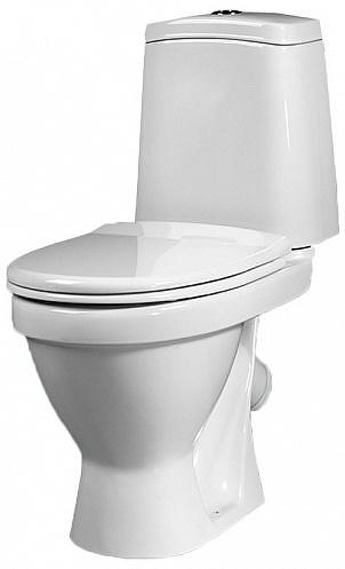 Унитаз компакт Sanita Лада комфорт WC.CC/Lada/2-DM/WHT.G/S1 с бачком и сиденьем Микролифт