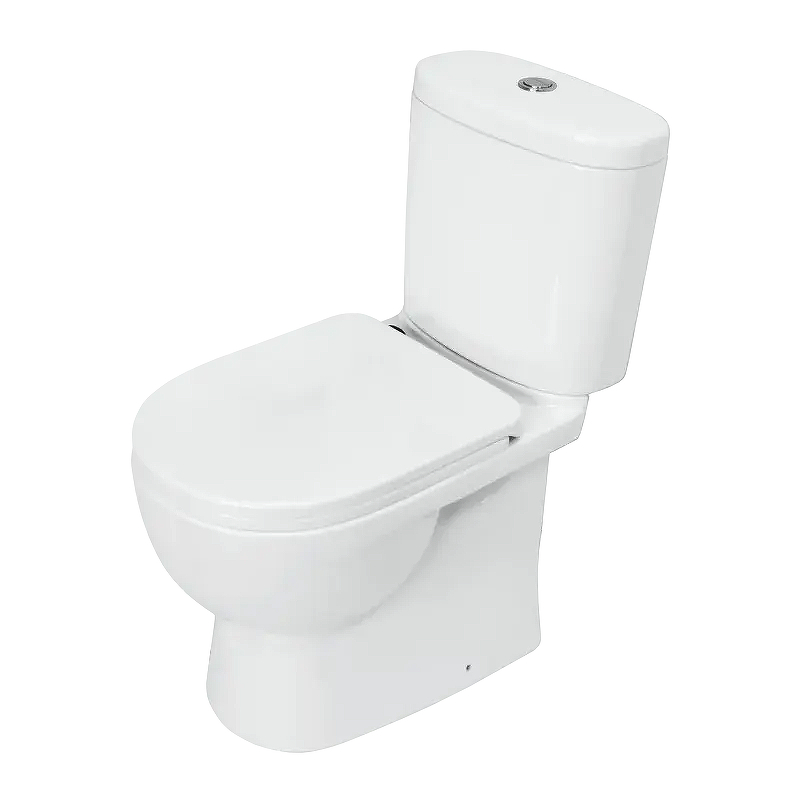 Унитаз компакт Sanita Luxe Art Luxe SL DM WC.CC/Art/2-DM/WHT.G/S1 Белый с бачком и сиденьем Микролифт