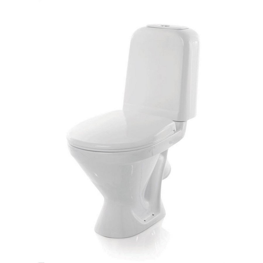 Унитаз-компакт Sanita Самарский Комфорт с сиденьем WC.CC/Samarsky/2-TM/WHT.G/S1