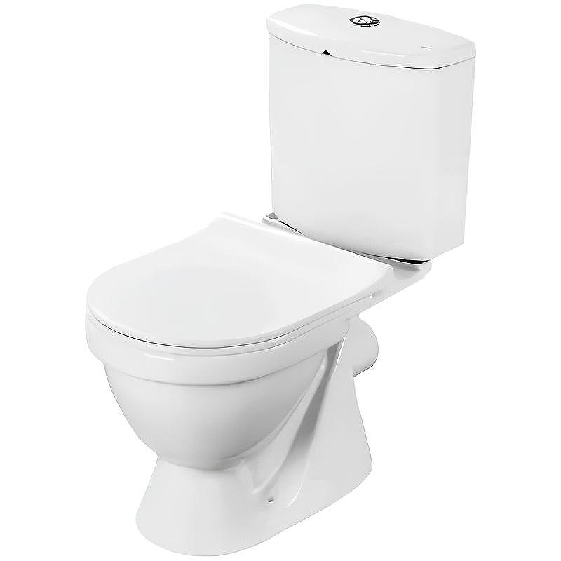 Унитаз компакт Santek Алькор 1WH501835 с бачком и сиденьем Микролифт