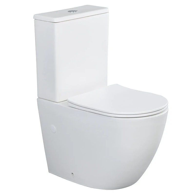 Унитаз компакт Splendy Light LI10163FYWMW цвет Белый матовый без бачка с сиденьем Микролифт