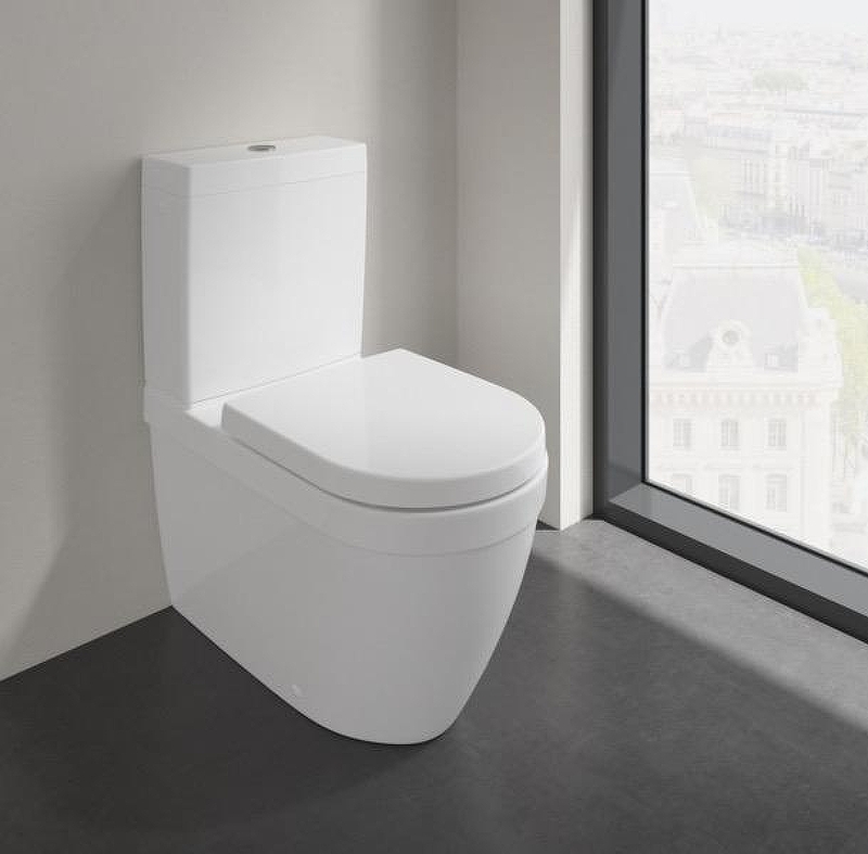 Унитаз компакт Villeroy&Boch Architectura 5691R001 цвет Альпийский белый без бачка и сиденья