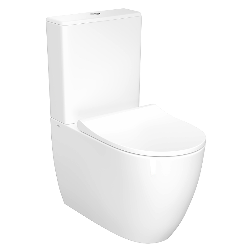 Унитаз компакт Vitra Sento Rim-ex back to wall 9830B003-7203 с бачком и сиденьем Микролифт