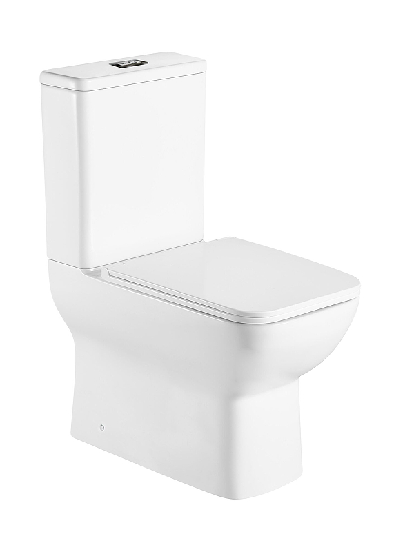 Унитаз компакт WeltWasser Innbach 001 GL-WT 10000009968 с бачком и сиденьем Микролифт