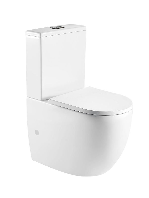 Унитаз компакт WeltWasser Merzbach 011 XL GL-WT 10000012096 с бачком и сиденьем Микролифт