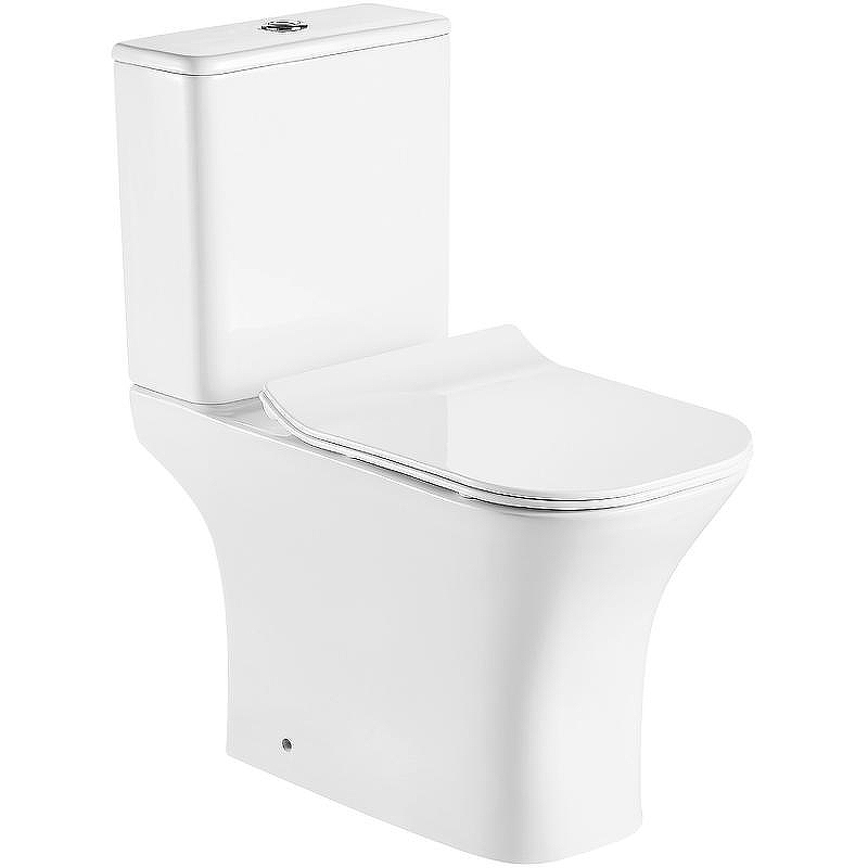 Унитаз компакт WesnaArt Kubus 103-KUB13 с бачком и сиденьем Микролифт