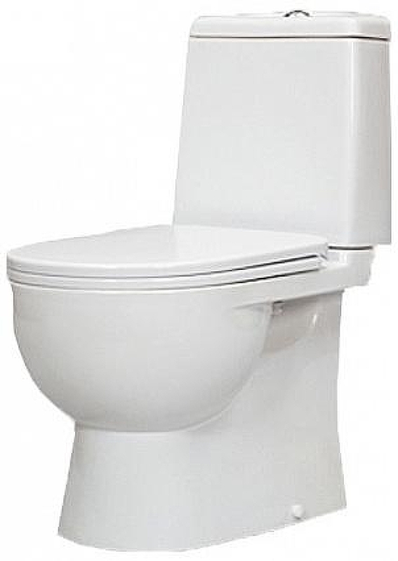 Унитаз Sanita Luxe Best Luxe SL DM WC.CC/Best/2-DM/WHT.G/S1 Белый с бачком и сиденьем Микролифт