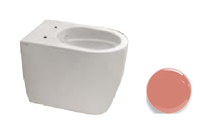 Унитаз Scarabeo Glam 5205/TW40 приставной цвет Peach без бачка и сиденья