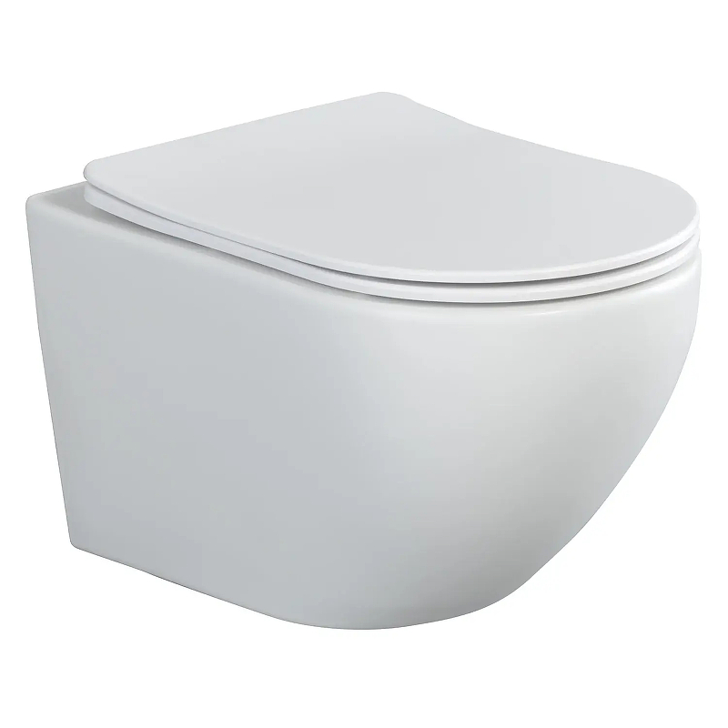 Унитаз Splendy Light LI10152VTYWMW подвесной цвет Белый матовый с сиденьем Микролифт