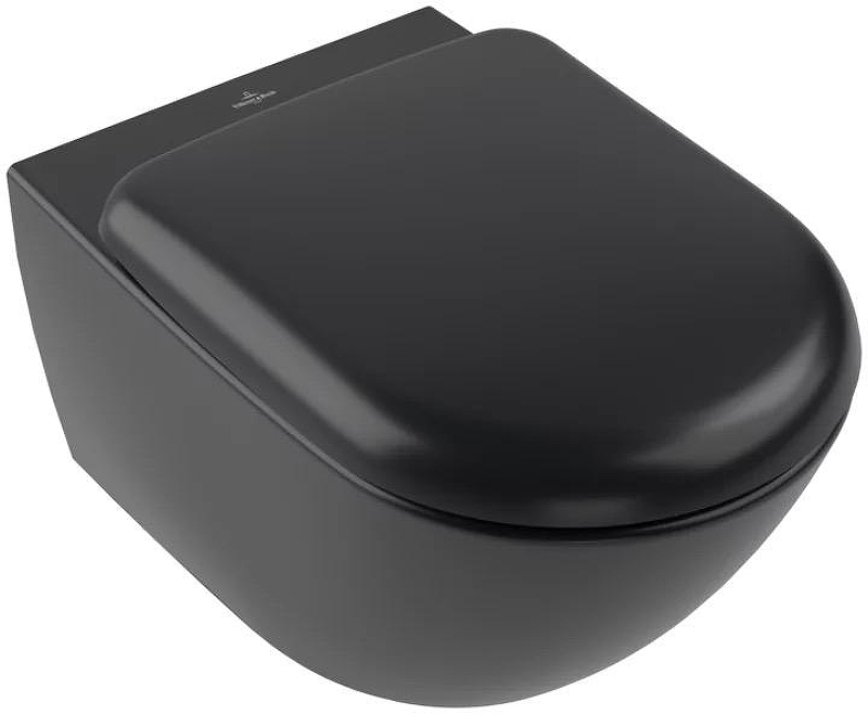 Унитаз Villeroy&Boch Antao 4674T0R7 цвет Pure Black без сиденья