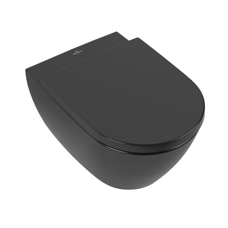 Унитаз Villeroy&Boch Subway 2.0 5614R0R7 цвет Pure Black без сиденья