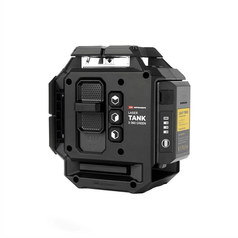 Уровень лазерный Ada Lasertank 3-360 Green Basic Edition (А00633)