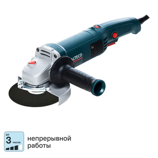 УШМ сетевая Alteco AGH 1100-125E, 1000 Вт, 125 мм