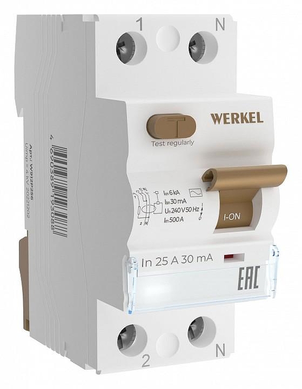 Устройство защитного отключения 1P Werkel Устройства защитного отключения W912P256 цвет Белый