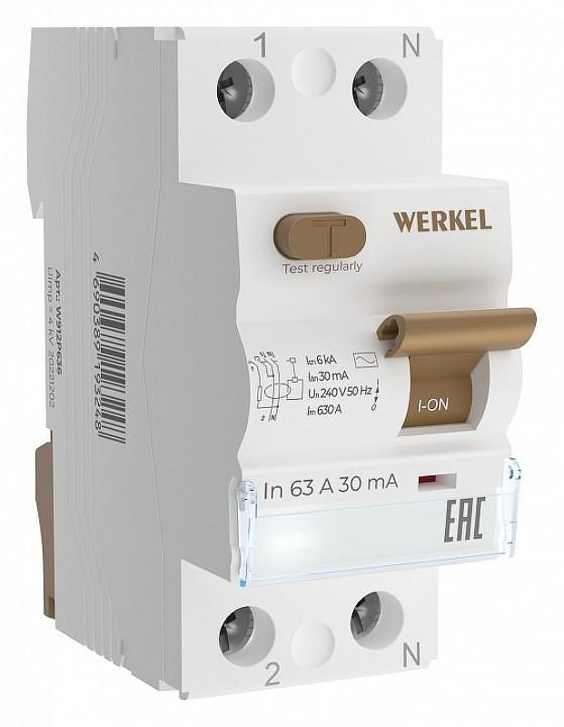 Устройство защитного отключения 1P Werkel Устройства защитного отключения W912P636 цвет Белый