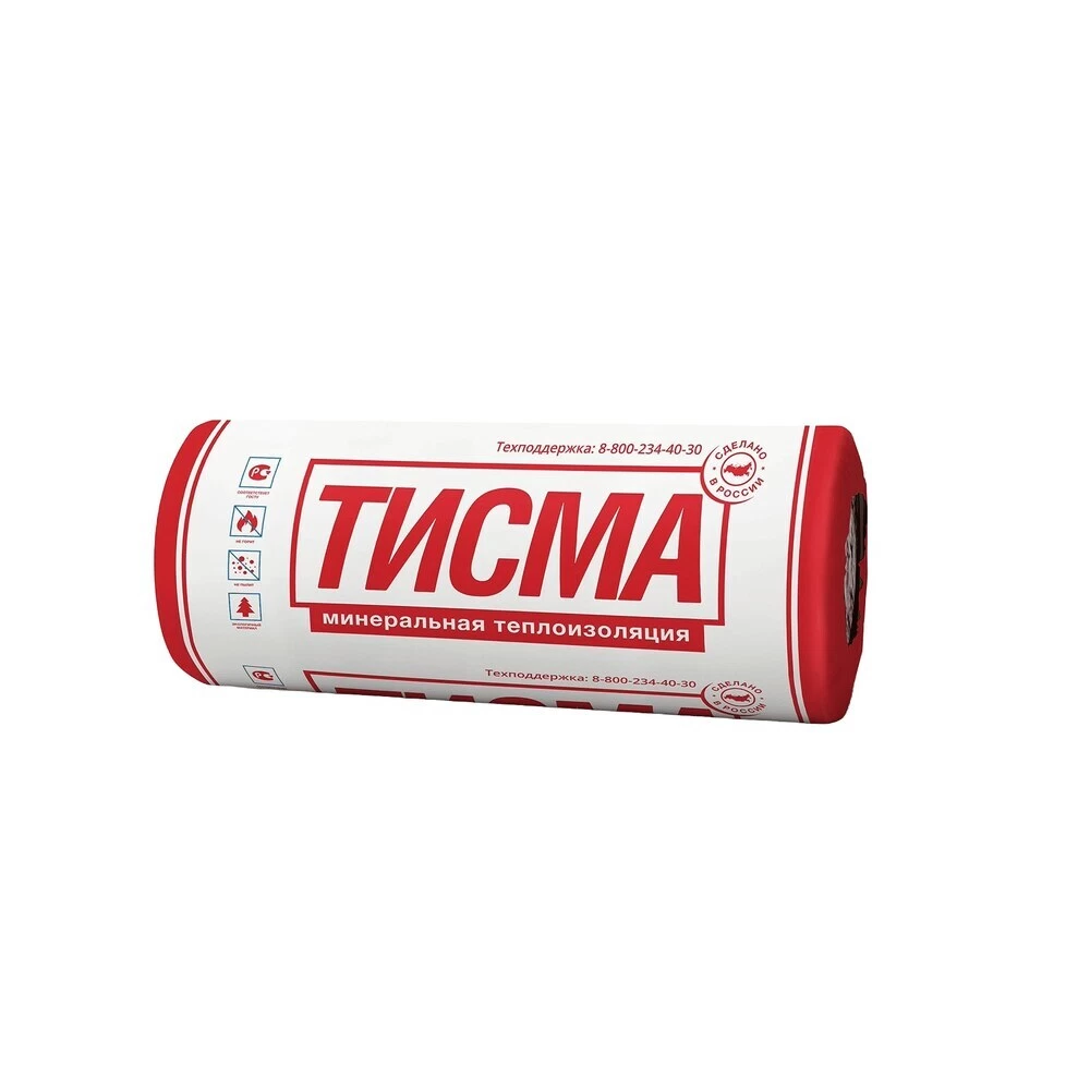 Утеплитель Knauf Тисма 50х1200х8300 мм 19,92 кв.м (2 мата в упаковке)