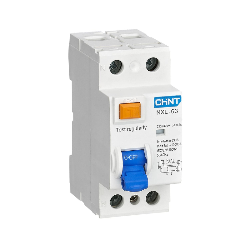 УЗО Chint NXL-63 40А 1P+N тип AC 100 мА 6 кА (328259)