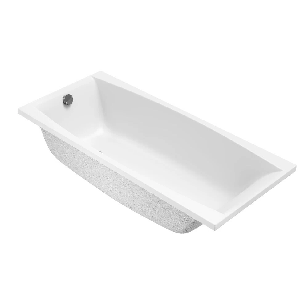 Ванна акриловая Cersanit Virgo 180х80 см без ножек (64626)