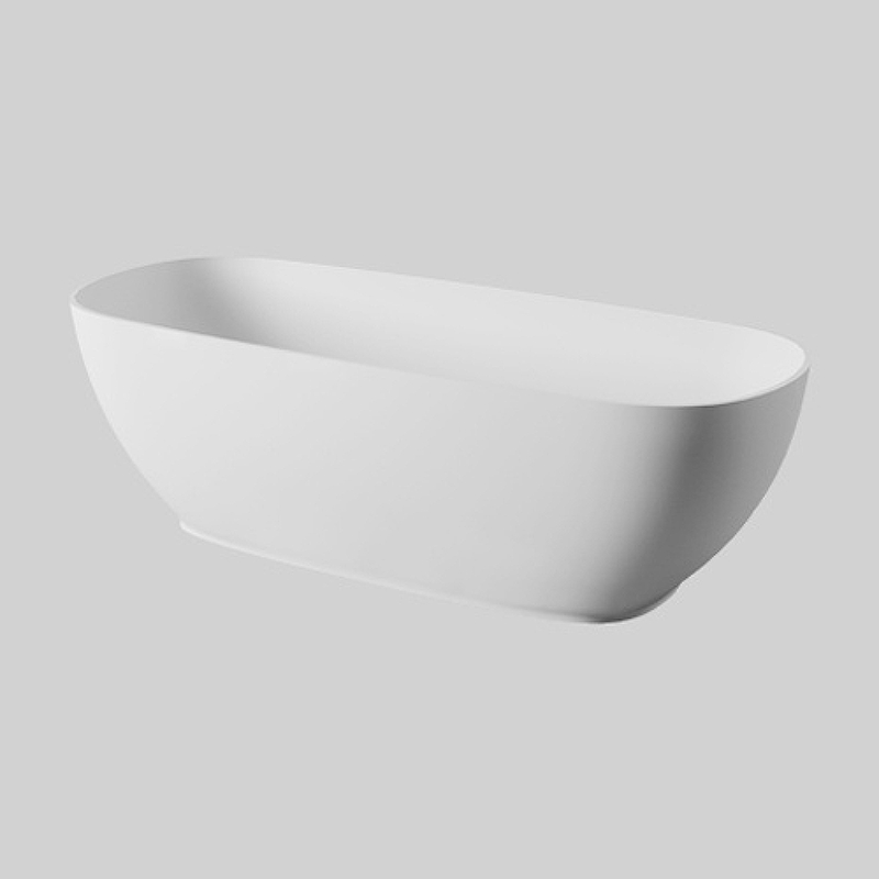 Ванна из искусственного камня Artceram Hoop 170x70 ACW00205 цвет Белый матовый