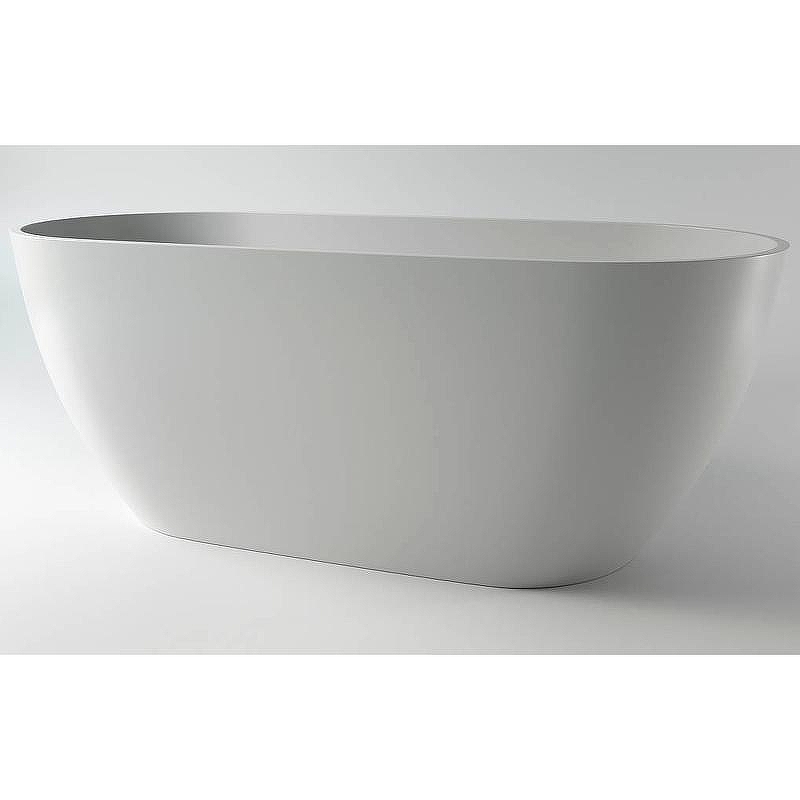 Ванна из искусственного камня Holbi Venus 168x80 1.01.001.11.1 Белая матовая