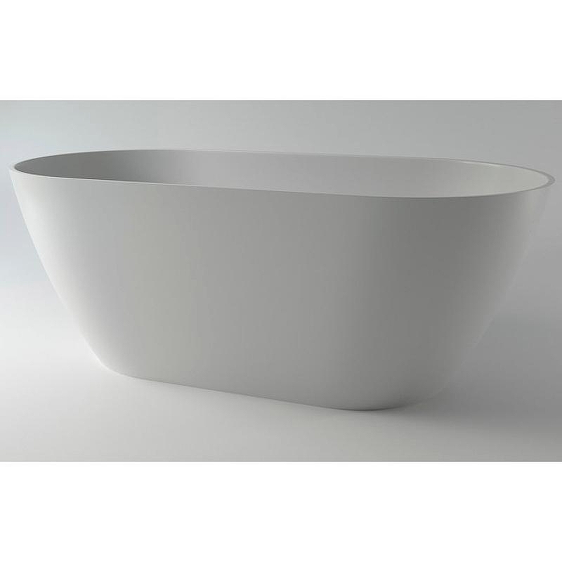 Ванна из искусственного камня Holbi Venus New 158x79 1.01.002.11.1 Белая матовая