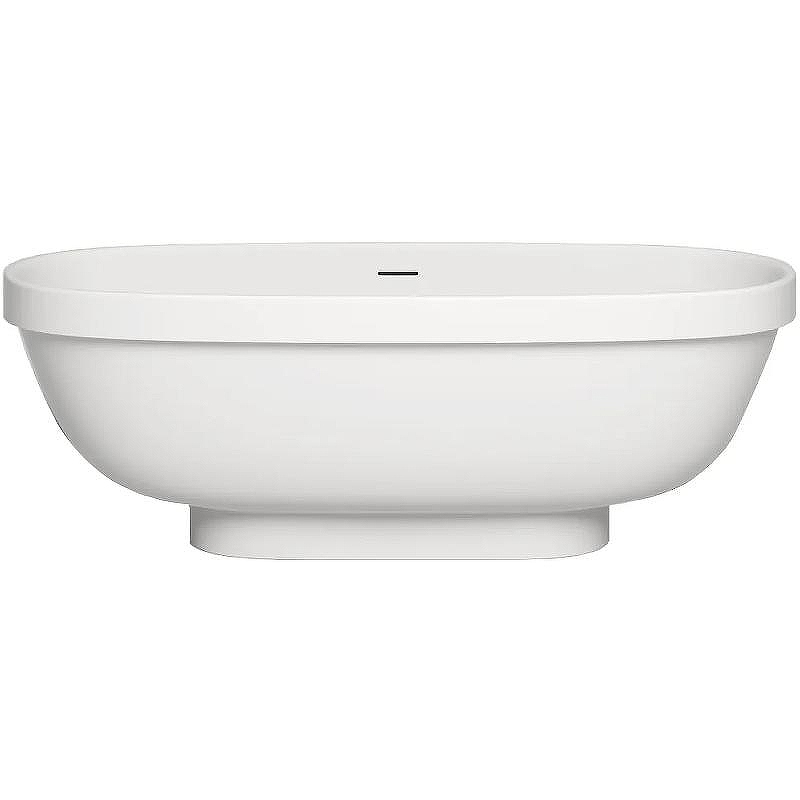 Ванна из искусственного камня Salini Greca 180х80 103121M Белая матовая