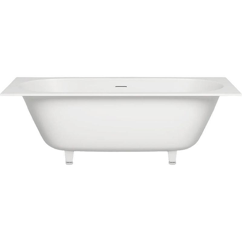 Ванна из искусственного камня Salini Ornella Axis Kit 180х80 103511G Белая глянцевая