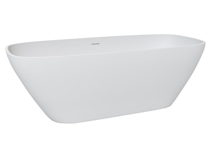 Ванна из искусственного камня Uni-Flow Cono 170x76 FS306-1700 Gloss White цвет Белый глянцевый
