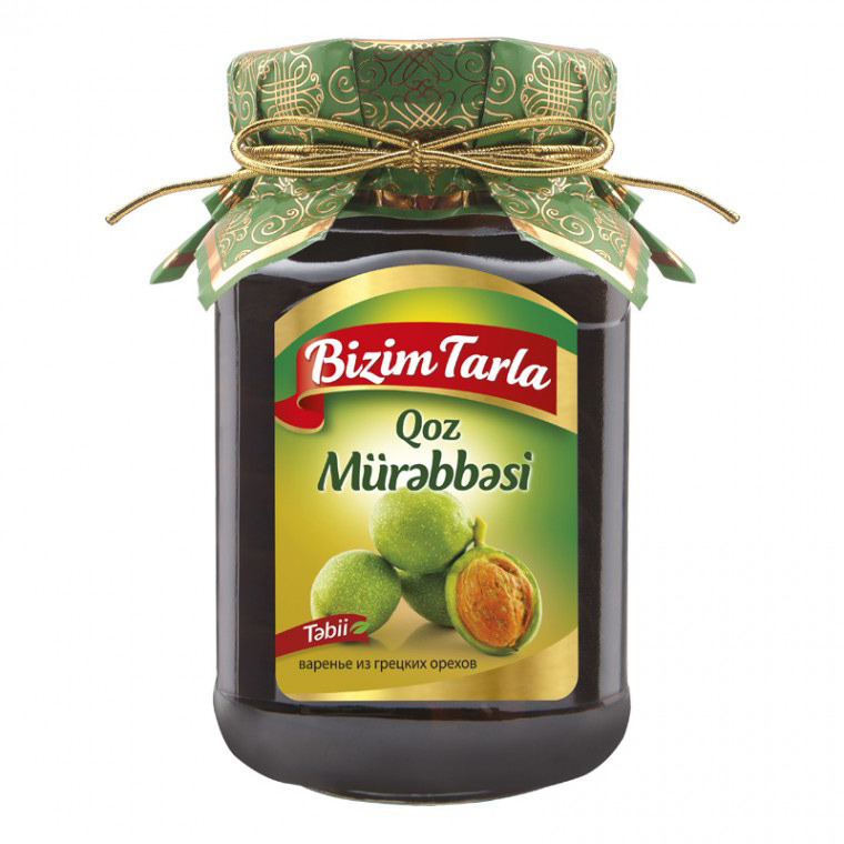 Варенье Bizim Tarla из молодых грецких орехов 400 г