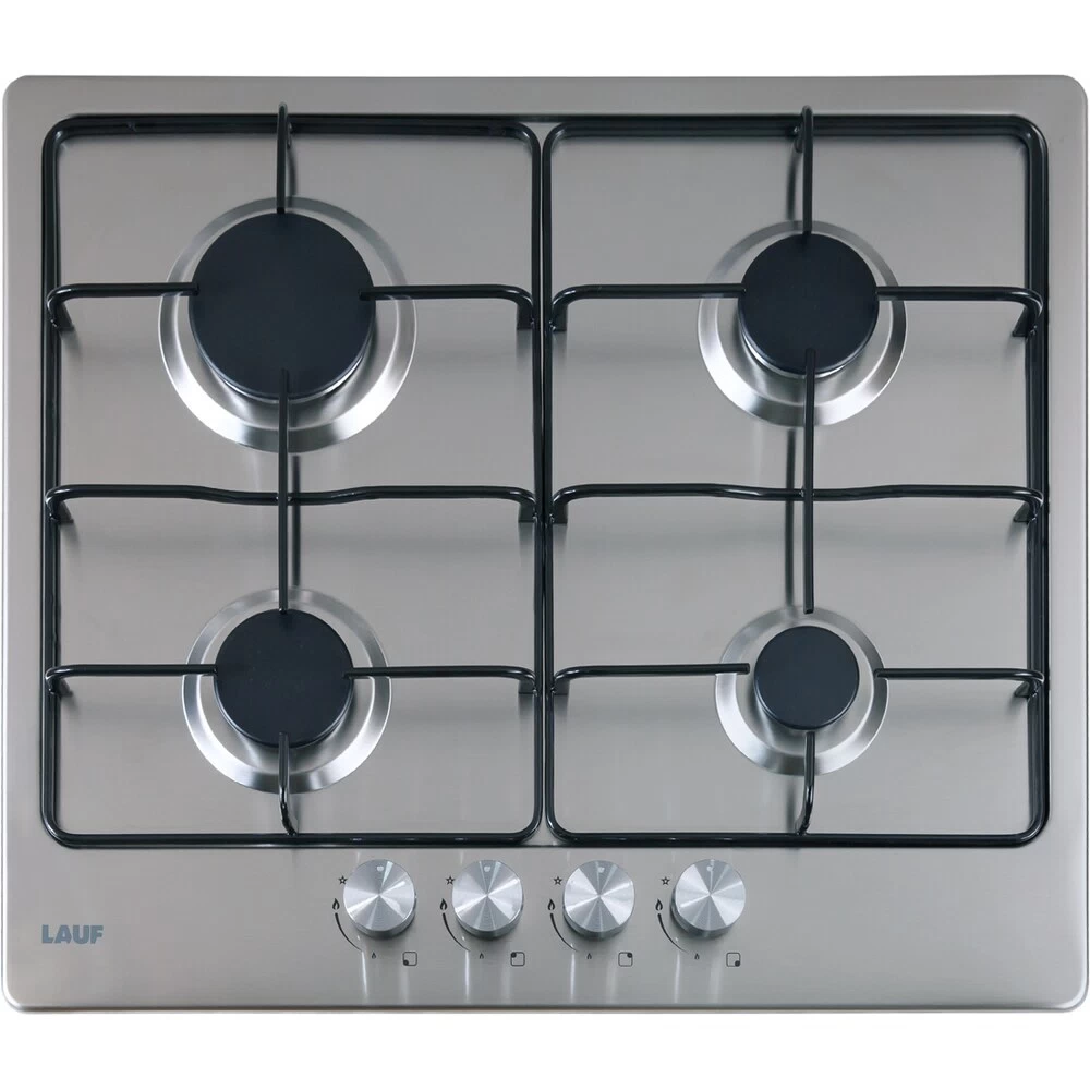 Варочная панель газовая Lauf PG-616 4 конфорки металлик
